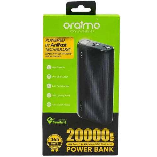 Oraimo Powerbank 20000mAh